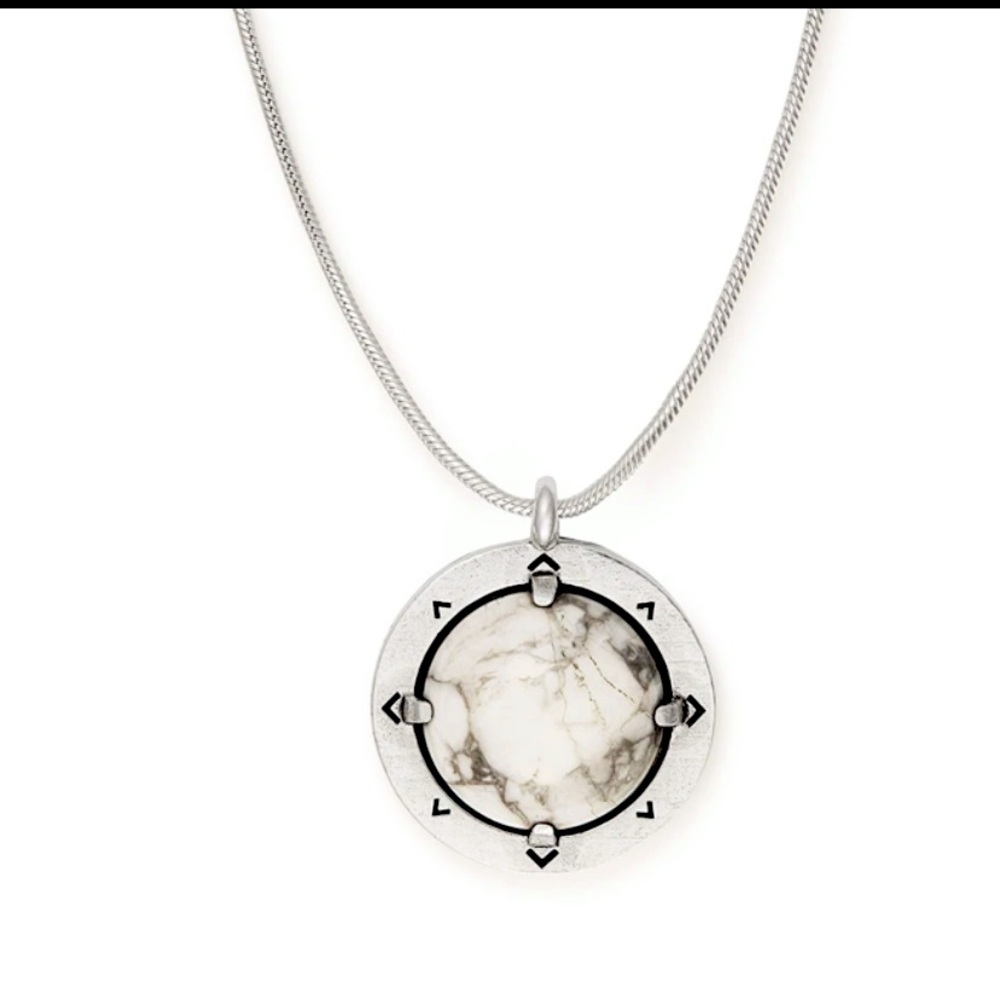 Alex & Ani Howlite necklace